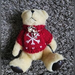 Hugfun Teddy Bear w/ Red Sweater Plush